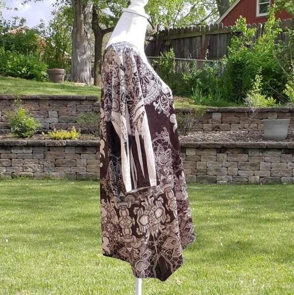 Catherines gray silver asymmetrical tunic 0X - Picture 4 of 6